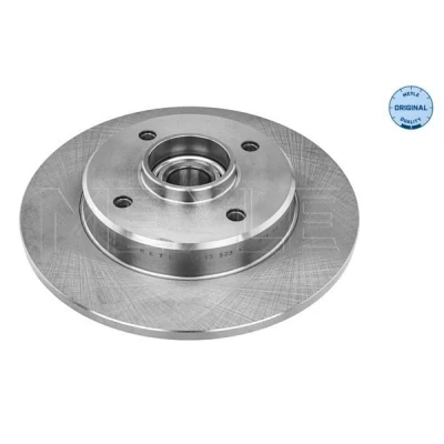 Bilde av MEYLE 11 15 523 4105 Bremseskiver bakaksel 244 9 4 108 fullt ut med integrert hjullager, ABS senorring PEUGEOT: 2008 Stasjonsvogn, 208 I Hatchback