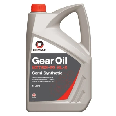 Bilde av COMMA SX75W 90 GL 5 SX5L Girolje 75W delsyntetisk olje 5l VOLKSWAGEN: Multivan (7HM, Amarok Pick up, Caddy 3, BMW: Sedan, X3