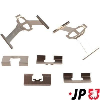 Bilde av JP GROUP 3464002510 Tibehørsett, skivebremse belegg HONDA: Jazz 2, Civic 5 Stufenheck, V Hatchback