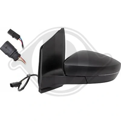 Bilde av Ytterspeil, Venstre Diederichs 2236125 seat mii, skoda e citigo, vw up! OE 1S1857507AM9B9, 1S1857507BF9B9
