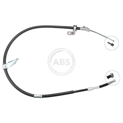 Bilde av A.B.S. K19379 Bremsekabel 1274 Skivebrems for høyre/venstre ratt TOYOTA: RAV4 II SUV