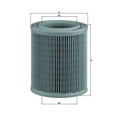 Bilde av MAHLE ORIGINAL LX 329 Luftfilter 179,5 150,0 Filterinnsats RENAULT: CLIO 1