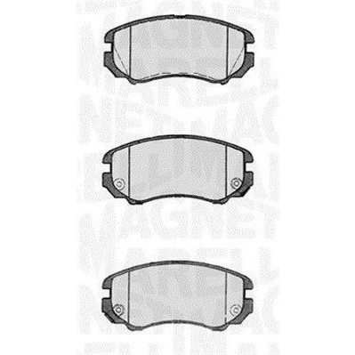 Bilde av MAGNETI MARELLI 363916060277 Bremseklosser med akustisk slitasjevarsel HYUNDAI: ix20, Tucson, GALLOPER 2, KIA: Sportage II, Optima / K5, Venga