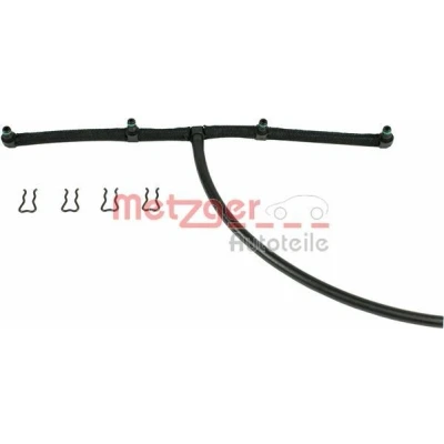 Bilde av METZGER 0840021 Slange, lekkasje brennstoff egnet for biodiesel SAAB: 9 3 Cabrio, OPEL: Astra H Caravan, Vectra C Caravan