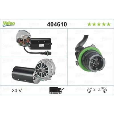 Bilde av VALEO ORIGINAL PART 404610 Vindusviskermotor 24 foran for høyre/venstre ratt