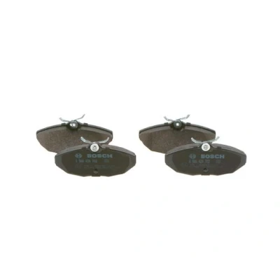 Bilde av BOSCH 0 986 424 702 Bremseklosser Low Metallic med antihyle blikk fjær JAGUAR: S Type