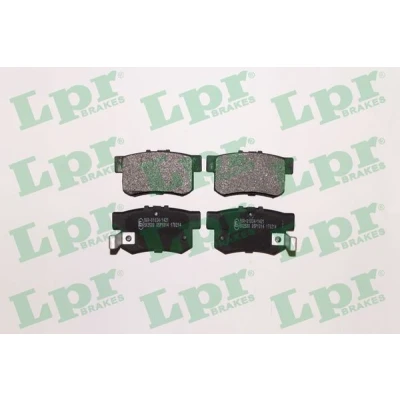 Bilde av LPR 05P1014 Bremseklosser HONDA: CR V 2, FR V, S2000