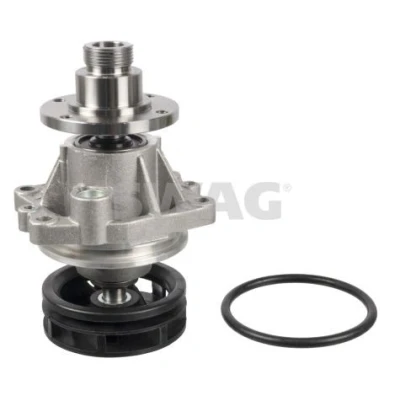 Bilde av SWAG 20 15 0013 Vannpumpe Aluminiumstøpegods med tetningsring plast BMW: 5 Sedan, 3 Touring, LAND ROVER: Range Rover 2, OPEL: Omega B Sedan