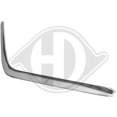 Bilde av Pynte / vernelist, støtfanger, Foran høyre mercedes benz OE A1248801436