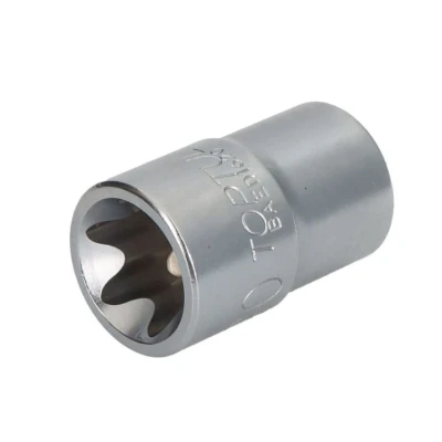 Bilde av TOPTUL Pipenøkkelinnsats E profil DIN3120 E20 Krom vanadium stål BAED1620