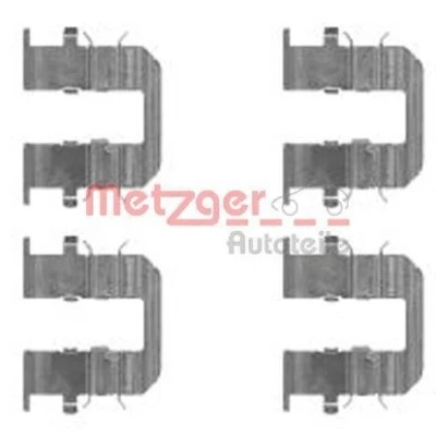 Bilde av METZGER 109 1746 Tibehørsett, skivebremse belegg KIA: Picanto I, HYUNDAI: i10 I
