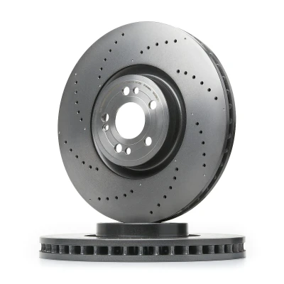 Bilde av BREMBO 09.D982.21 Bremseskiver 375 36 5 innvendig ventilert belagt høy karbon med skruer