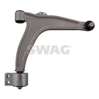Bilde av SWAG 40 92 3002 Bærebru med holder støtte / styreledd, lager framaksel høyre, nede Casterstag Aluminium SAAB: 9 3 Stasjonsvogn, Sedan