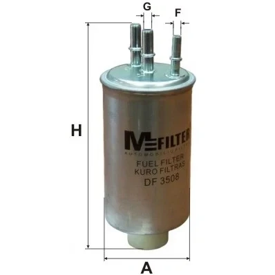 Bilde av Drivstoffilter MFILTER DF 3508