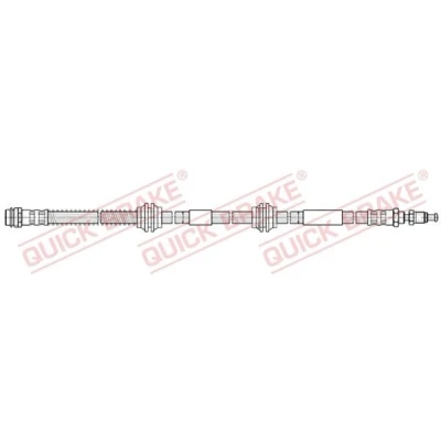 Bilde av Bremseslange, Framaksel høyre, venstre, vw touareg, 7L6611701, 7L6611701A, 7L6611701B