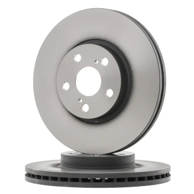 Bilde av TRW DF4416 Bremseskiver 277 26 5 100 ventilert spraylakkert høy karbon TOYOTA: Avensis II Station Wagon, Sedan, Hatchback