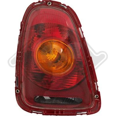 Bilde av DIEDERICHS 1206091 Baklykter venstre P21W, PY21W med pæreholder MINI: Hatchback