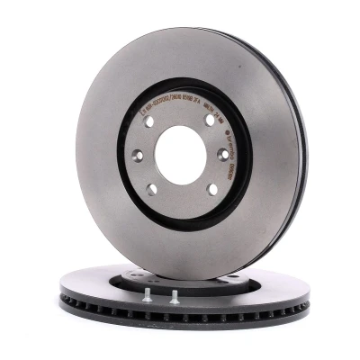 Bilde av BREMBO 09.9619.11 Bremseskiver 283 26 4 innvendig ventilert belagt med skruer PEUGEOT: 308 I Hatchback, 5008 I, Partner II Van