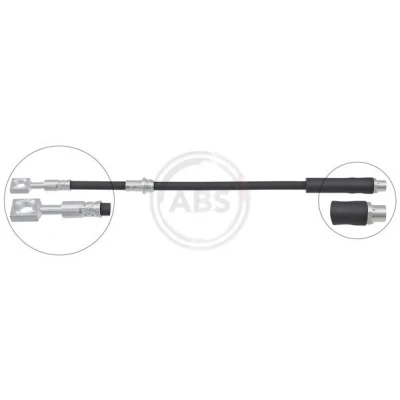 Bilde av A.B.S. SL 5696 Bremseslange 425 BANJO 12.0 mm OPEL: Vectra C Caravan, CC, Sedan, SAAB: 9 3 Stasjonsvogn