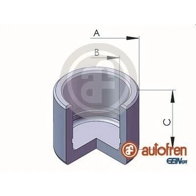 Bilde av AUTOFREN SEINSA D025651 Stempel, bremseklave 41 bakaksel LOCK