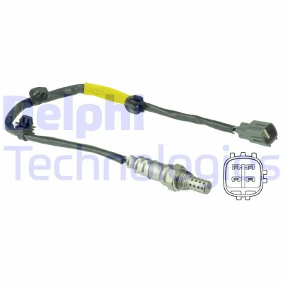 Bilde av DELPHI ES20530 12B1 Lambdasonde planarsonde, oppvarmet TOYOTA: Corolla VIII Compact, Liftback, Stasjonsvogn