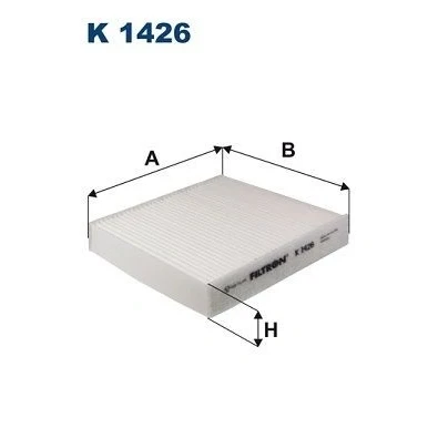 Bilde av FILTRON K 1426 Kupéfilter Partikkelfilter 169 30