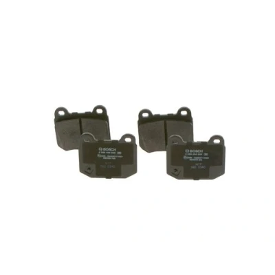 Bilde av BOSCH 0 986 494 865 Bremseklosser Low Metallic med akustisk slitasjevarsel antihyle blikk SUBARU: Forester IV