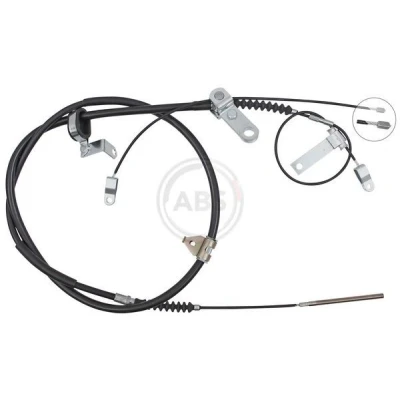 Bilde av A.B.S. K12545 Bremsekabel 2505, 490 Trommelbrems TOYOTA: HILUX 6 Pick up
