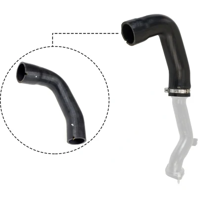 Bilde av GATES 09 0469 Ladeluftslange PE (polyetylen) FIAT: Doblo II Varebil / Stasjonsvogn
