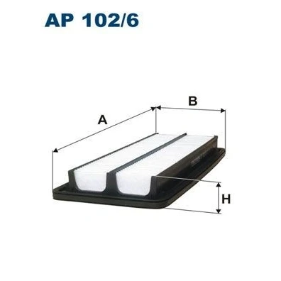 Bilde av FILTRON AP 102/6 Luftfilter 42 153 348 Filterinnsats HONDA: ACCORD 8, 8 Kombi