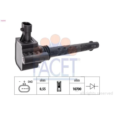 Bilde av FACET 9.6510 Tennspole FIAT: 500 Hatchback, Panda III C Cabrio, ALFA ROMEO: MiTo
