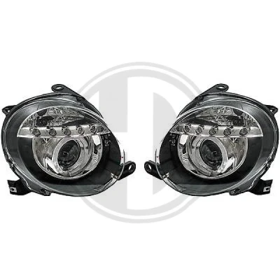 Bilde av DIEDERICHS HD Tuning 3405380 sett hovedfrontlys med motor for høydejustering hovedlys