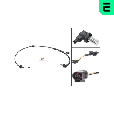 Bilde av OPTIMAL 06 S147 ABS sensor med føringshylse passiv 964 AUDI: Allroad C5