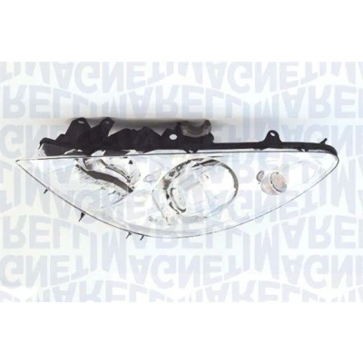 Bilde av MAGNETI MARELLI 712431701129 Frontlykter venstre H1, H7 Halogen for høyrekjøring med motor høydejustering hovedlys PEUGEOT: 307 Stasjonsvogn