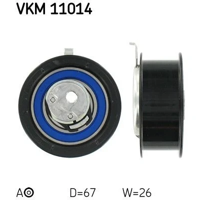 Bilde av SKF VKM 11014 Strammerull, tannrem AUDI: A6 C4 Avant, A4 B5 Sedan, 80 B4 Sedan