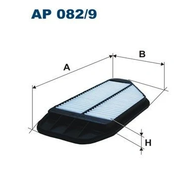 Bilde av FILTRON AP 082/9 Luftfilter 33 156 360 Filterinnsats CHEVROLET: Spark