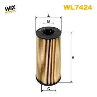 Bilde av Oljefilter WIX FILTERS WL7424