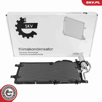 Bilde av Kondensator, klimaanlegg Esen skv 86SKV206 opel, vauxhall OE 13106020, 13106021, 1850 093