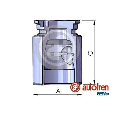 Bilde av AUTOFREN SEINSA D025221 Stempel, bremseklave 36 bakaksel BENDIX/BOSCH