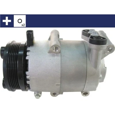 Bilde av MAHLE ORIGINAL ACP 864 000S Kompressor 7VS16ic 12 PAG 46 YF R 1234yf, 134a med tetningsring VOLVO: V50, C30, FORD: KUGA 1, Focus 2