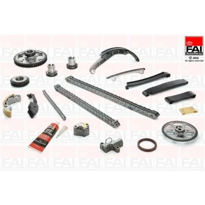 Bilde av FAI AutoParts TCK41 Registerkjedesett med tetning, tannhjul simplex, dupleks, Rullekjede NISSAN: X Trail, Primera Hatchback