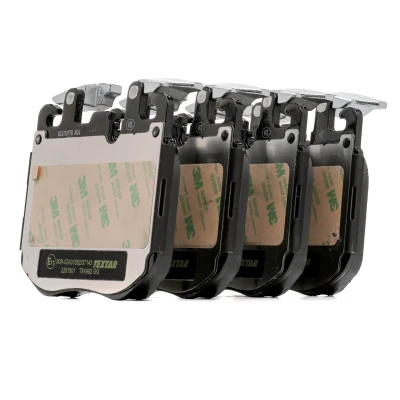 Bilde av TEXTAR 2261801 Bremseklosser klargjort for slitasjeindikator BMW: 5 Sedan, Touring, 7
