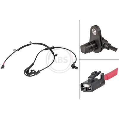 Bilde av Sensor, hjulturtall, Framaksel høyre, kia sorento ii, skåp/suv 956712P000