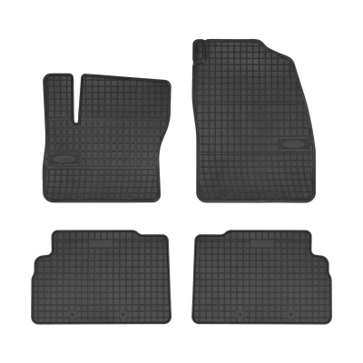 Bilde av FROGUM 0309 Gulvmatte sett gummi foran og bak 4 svart Skreddersydd FORD: C Max 2