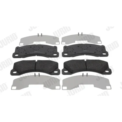 Bilde av JURID 574159J Bremseklosser klargjort for slitasjeindikator uten tilbehør PORSCHE: Cayenne, Macan, Panamera, VOLKSWAGEN: Touareg I, II