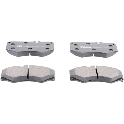 Bilde av VAICO V10 8114 Bremseklosser Q+, original equipment manufacturer quality framaksel klargjort for slitasjeindikator, ekskl. slitasjevarselkontakt