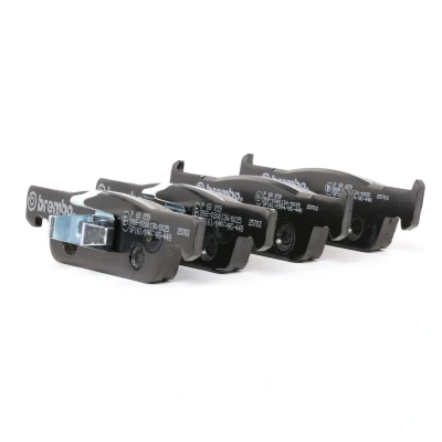 Bilde av BREMBO P 68 059 Bremseklosser ekskl. slitasjevarselkontakt med kolbleklips uten tilbehør RENAULT: Clio 4, SMART: Forfour II Hatchback