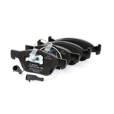 Bilde av BOSCH 0 986 494 004 Bremseklosser Low Metallic med integrert slitasjesensor kolbleklips ALFA ROMEO: 156 Sportwagon, 147, Spider, FIAT: Coupe