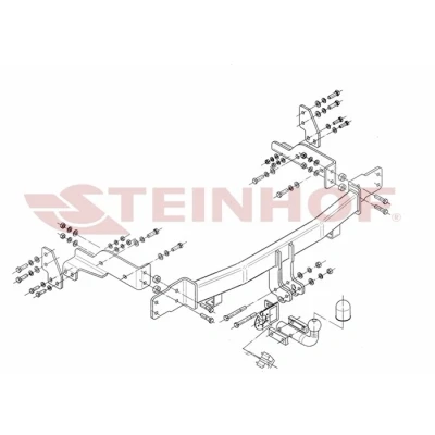 Bilde av Tilhengerfeste, standard kia sorento i (jc),