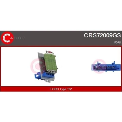 Bilde av CASCO CWM15122AS Vindusviskermotor 12V foran for venstreratt NISSAN: Qashqai / Qashqai+2 I